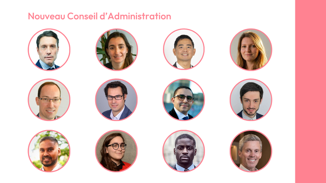 Nouveau Conseil d'Administration - Club V.I.E