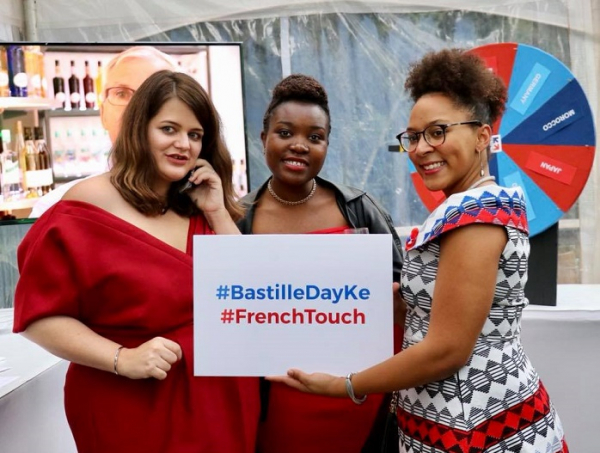 KENYA - 14 juillet, l'occasion de faire la promotion du VIE et d'encourager les Bleus