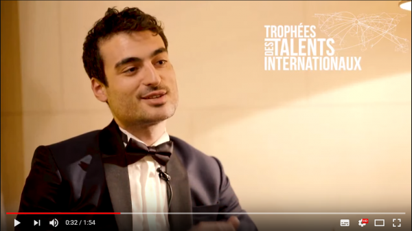 VIDEO - Découvrez l'interview de François JARROSSAY, Co-lauréat " ENTREPRENEUR" des Trophées du Club