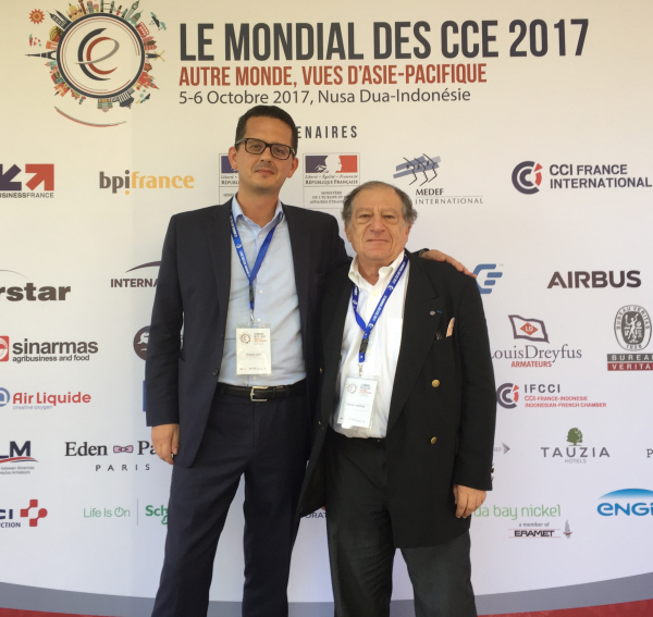 Le Club Japon et le Club Singapour réunis au Mondial des CCE à Bali