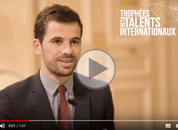 VIDEO - Découvrez l'interview de Xavier Chartier, lauréat "Rayonnement de la France à l'International" des Trophées du Club !