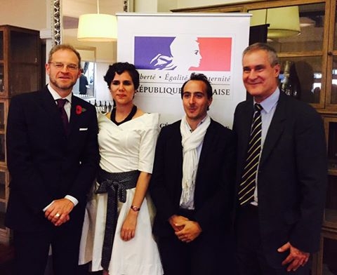 Lancement du Club V.I.E au Cap en présence du Consul du Cap Xavier d'Argoeuves et de Jacques Torregrossa de Business France.