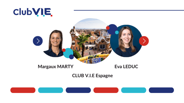 Margaux et Eva sont les responsables du Club V.I.E Barcelone ! Découvrez leurs portraits