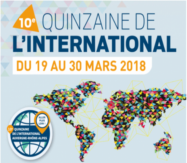 Participez à la 10ème édition de la Quinzaine de l'International organisée par CCI International - Auvergne-Rhône-Alpes