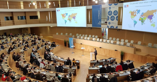 500 jeunes motivés par l’international en Auvergne-Rhône-Alpes