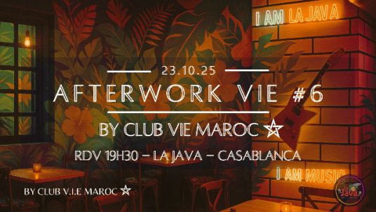 Afterwork Club VIE #6 à la Java en mode Gnaoua