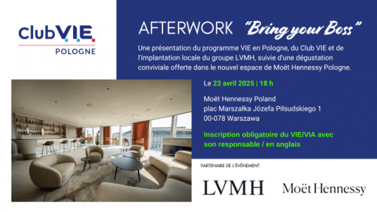Afterwork  "Bring your Boss" chez LVMH - Moët Hennessy