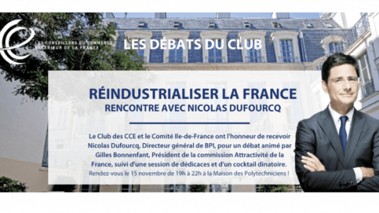 REINDUSTRIALISER LA FRANCE - Rencontre avec Nicolas Dufourcq