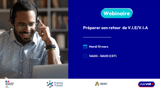 Webinaire - Préparer son retour de V.I.E/V.I.A
