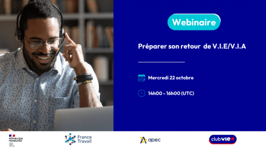 Webinaire - Préparer son retour de V.I.E/V.I.A