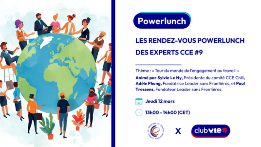 Powerlunch #9 - Tour du monde de l'engagement au travail