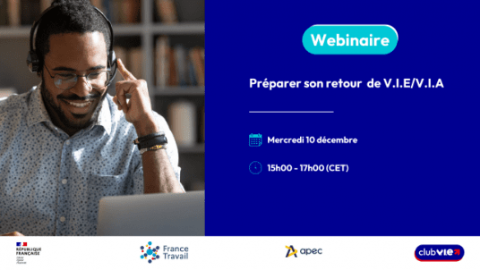 Webinaire - Préparer son retour de V.I.E/V.I.A