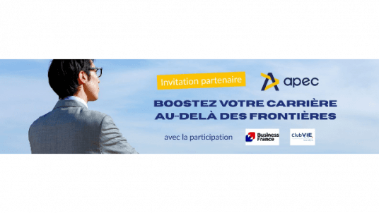 Boostez votre carrière au-delà des frontières - Invitation partenaire Apec Occitanie