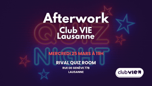Soirée Quiz Room - Club VIE Lausanne  🇨🇭