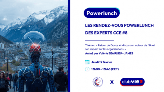 Powerlunch #8 - Retour de Davos et discussion autour de l’IA et son impact sur les organisations