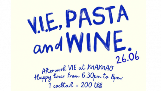 Afterwork VI/A 26 Juin 2025 - Mamao Bangkok