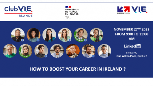 Join us at LinkedIn Dublin to boost your career in Ireland !