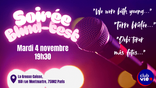 Soirée Blind-Test 🎤 - Mardi 4 novembre